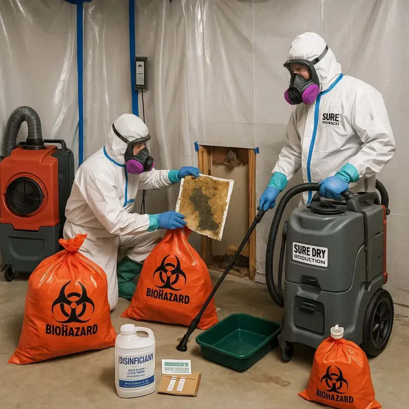 Contaminated Water Handling Protocols process in Monroe County, OH